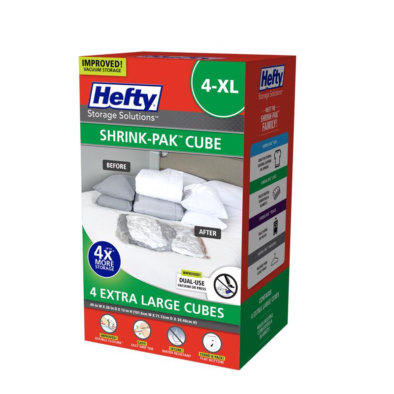 Shrink-pak CUBE XL 4PK - Pack of 2