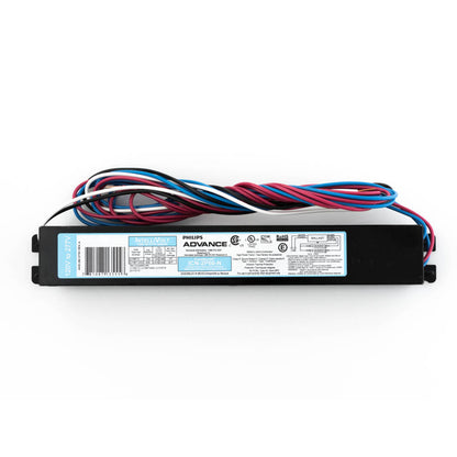 Emery Jensen ballast for F96T12 fluorescent lamps, electrical ballast with model 1-2 F96T12, used in lighting fixtures.