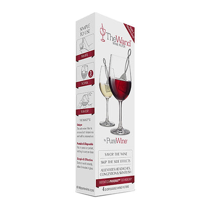 Set of four Emery Jensen bar tools called The Wand, featuring various bartending accessories on a white background.