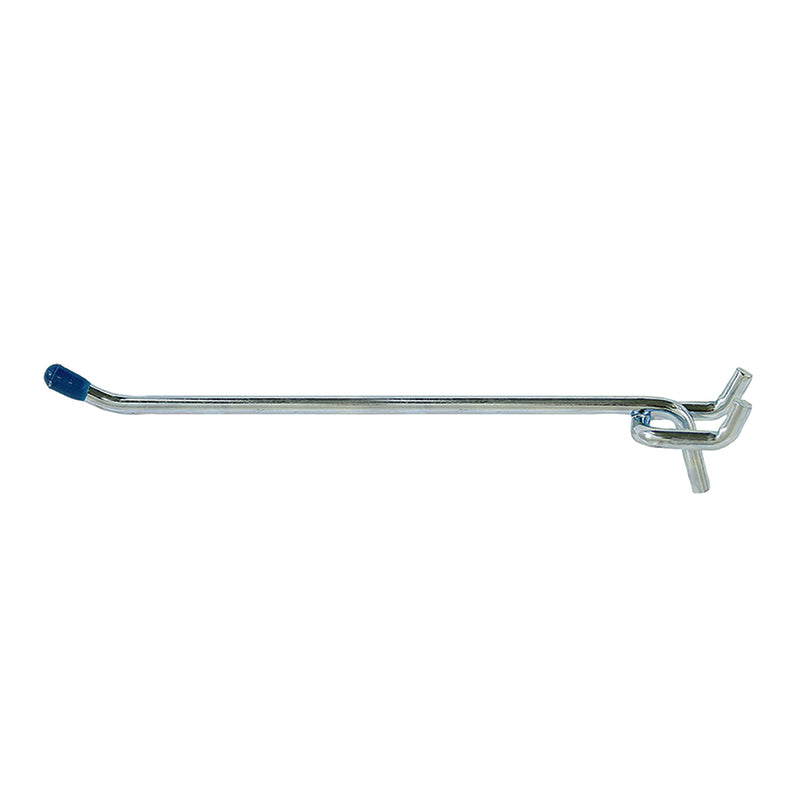 Double hook peg from Emery Jensen basement and garage storage, 6-inch metal hook for organizing tools and equipment.