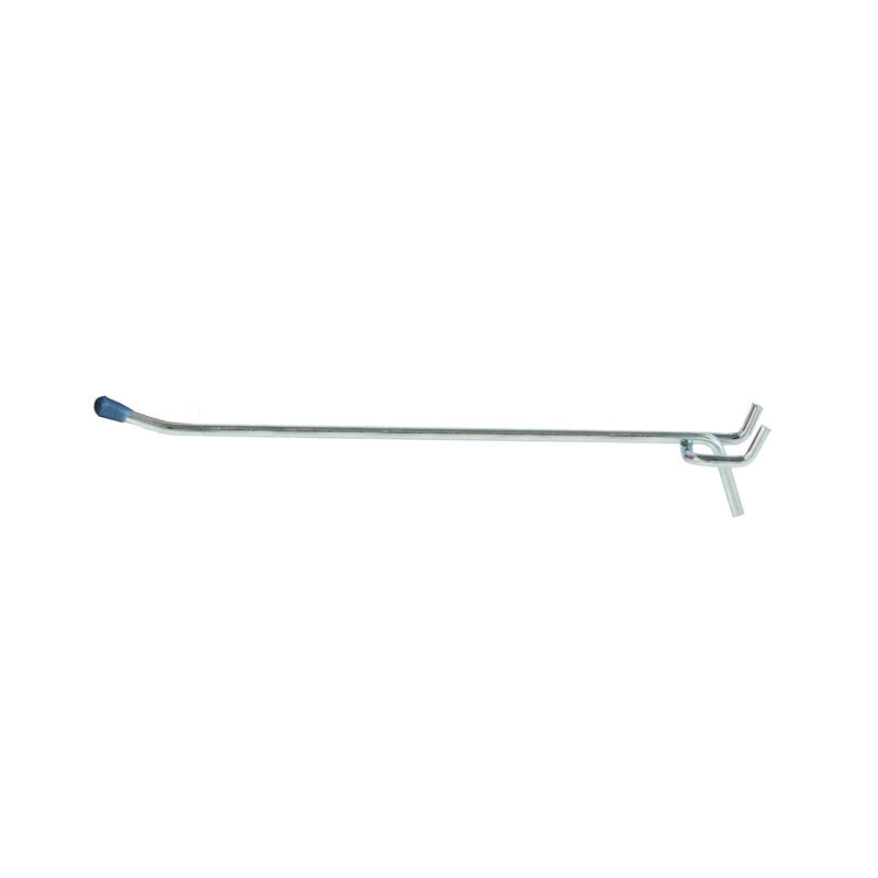 Emery Jensen 8-inch Hook Peg for basement or garage storage, durable metal wall hook for organizing tools and supplies.