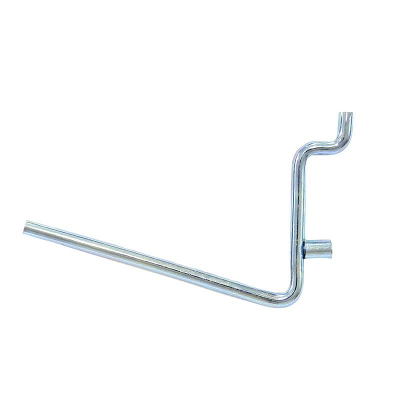 Emery Jensen basement garage storage hook peg, 2.5-inch, sturdy metal design for organizing tools and equipment in the garage.