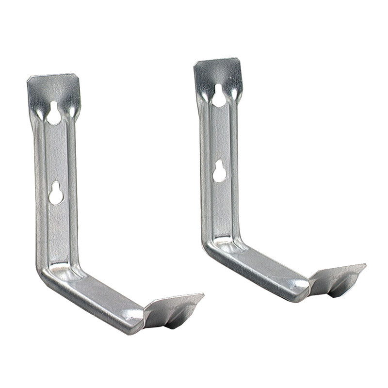Emery Jensen 6-inch basement and garage storage hooks for organizing tools and equipment on walls.