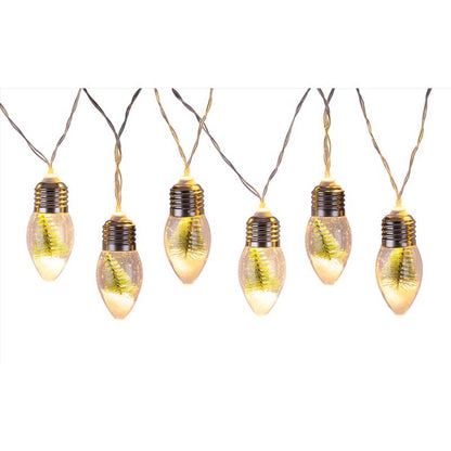 Emery Jensen basic LED battery operated solar string tree light, outdoor decorative lighting with multiple LED bulbs