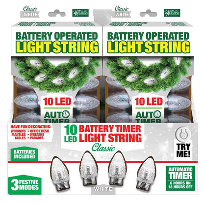 LIGHT STRNG LED WHT 10LT - Pack of 12