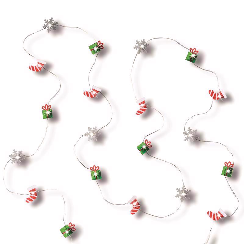 XMS LGT Bell/crdnl/candl - Pack of 12
