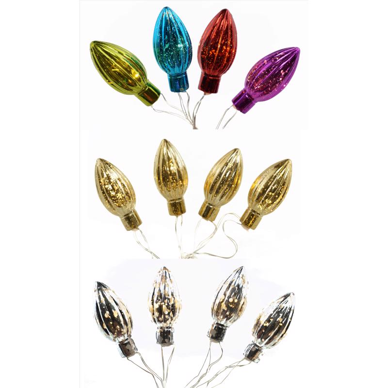 Emery Jensen CMAS Light Multi 6' basic LED C sets, pack of 12, colorful novelty string lights for decorative use