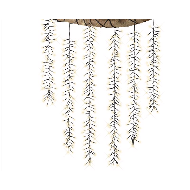 Emery Jensen MLTI Rice Christmas LED string lights, basic Euro style with colorful bulbs for holiday decor.