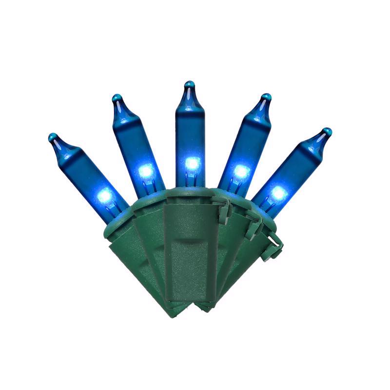 Emery Jensen basic blue LED minis light bulb, small LED lighting component for various electronic or lighting applications.