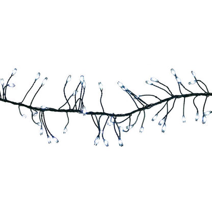 Emery Jensen basic LED minis string light with 250 clear bulbs, ideal for decorative outdoor or indoor lighting.