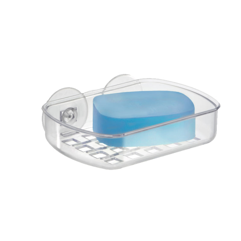SOAP DISH SUCTION CLR
