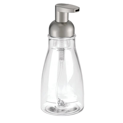 SOAP PUMP CLEAR BR NKL