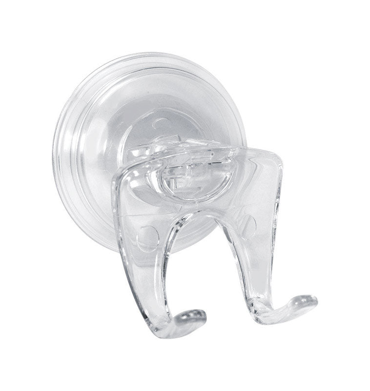 Emery Jensen suction razor holder in bathroom accessories, designed to hold razors securely on a bathroom wall or shower surface.