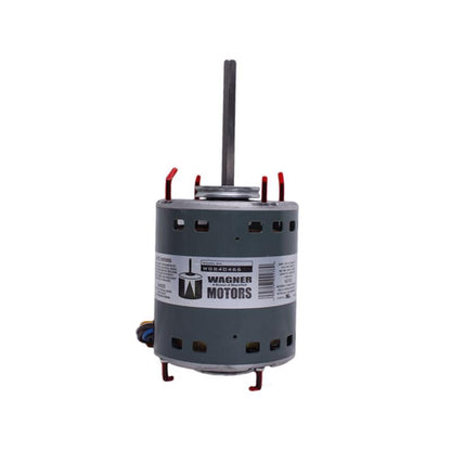 Emery Jensen 115V furnace blower motor for bath fan or range hood, showing the motor with wiring connections.