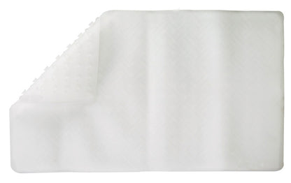 BATH MAT CLEAR 16X28"