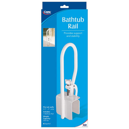 TUB SAFETY BAR WHT 13.5"