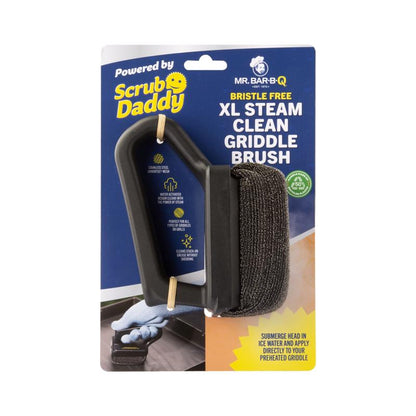 Emery Jensen BBQ cleaning supplies GRDDL CLNR stainless steel and plastic cleaning brush, 1-pack for grill maintenance.