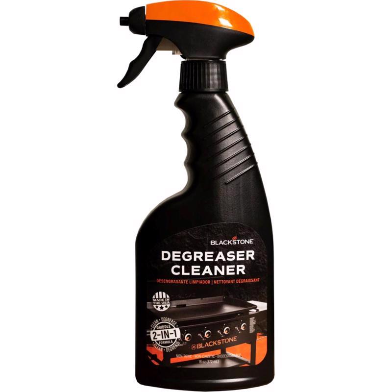 Emery Jensen BBQ cleaning supplies liquid degreaser in a 16oz bottle, ideal for cleaning grill surfaces and utensils.
