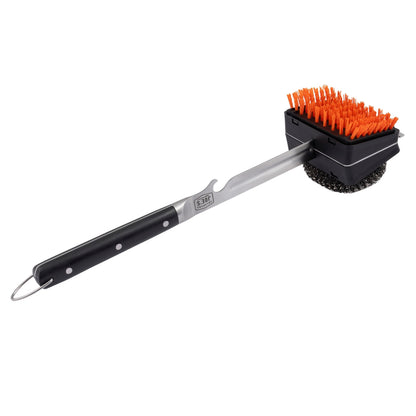 GRIL BRSH W/scrpr 4.75"w