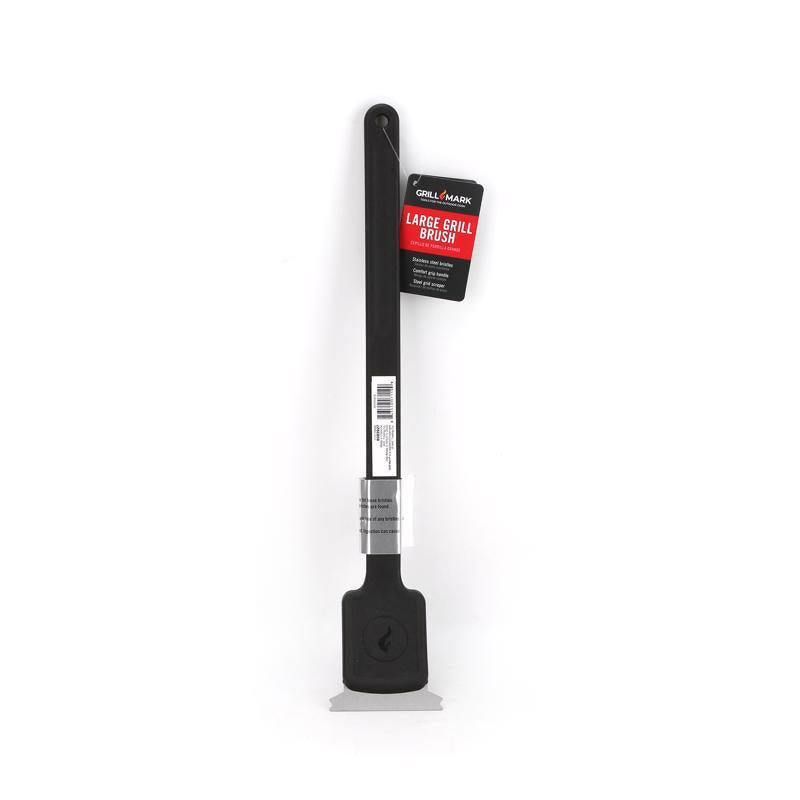 GRILL BRUSH PLST 18" 1PK
