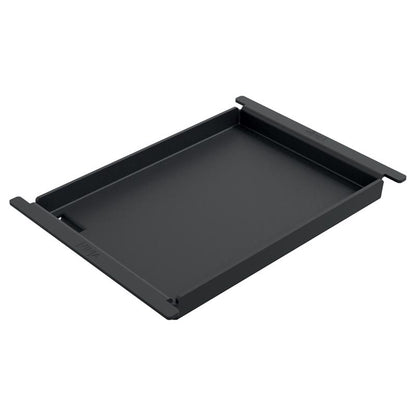 Emery Jensen BBQ cooking accessories, universal half grid grill made of stainless steel, suitable for outdoor grilling.