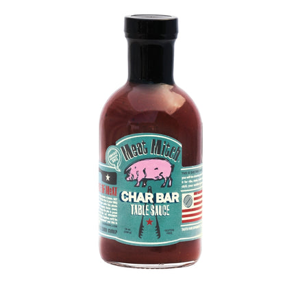 BBQ SAUCE CHAR BAR 19OZ - Pack of 6