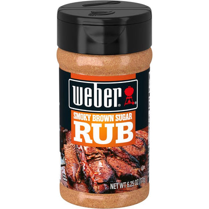Emery Jensen BBQ seasoning rub with smoky brown flavor, ideal for grilling and enhancing barbecue dishes.