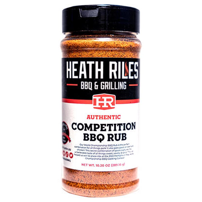Emery Jensen BBQ Rub Competition 10.2oz jar with spice blend for grilling and smoking flavorful meats