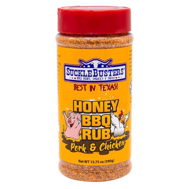 BBQ RUB HONEY 13.75oz