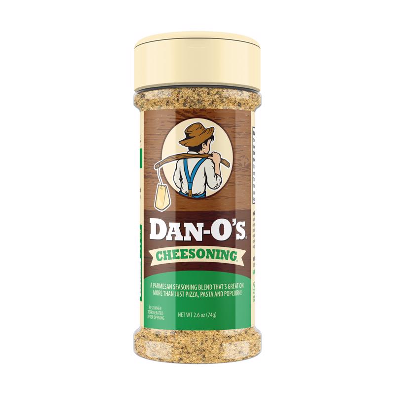 Emery Jensen SeaSning ChESNG BBQ seasoning and rub jar, 2.6oz, with a label and seasoning inside visible in the image.