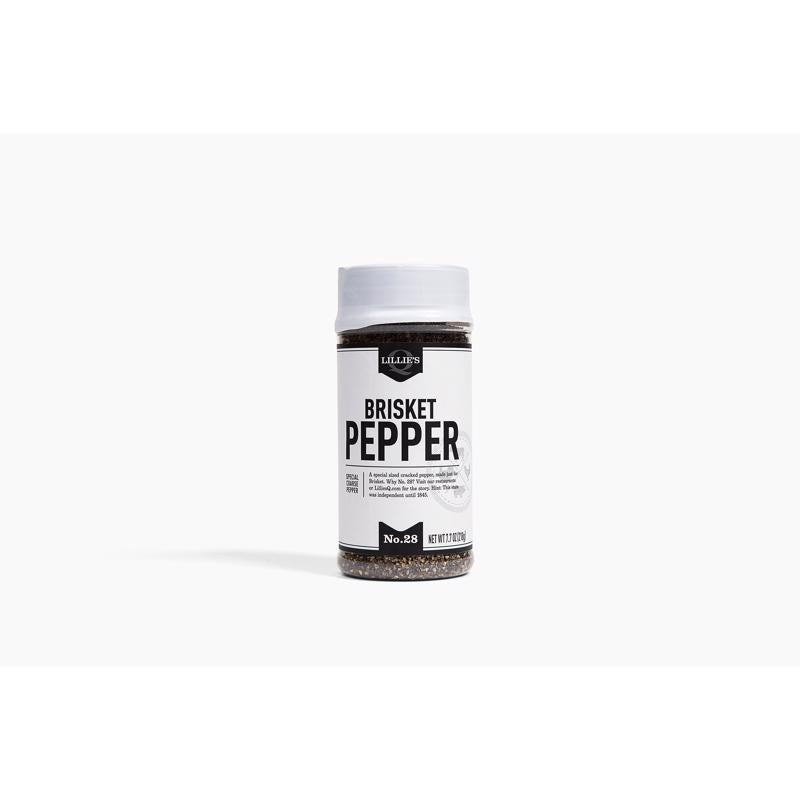 Emery Jensen SSNG RB BRSKT PEPPER BBQ seasoning and rub jar with black pepper blend and seasoning herbs.