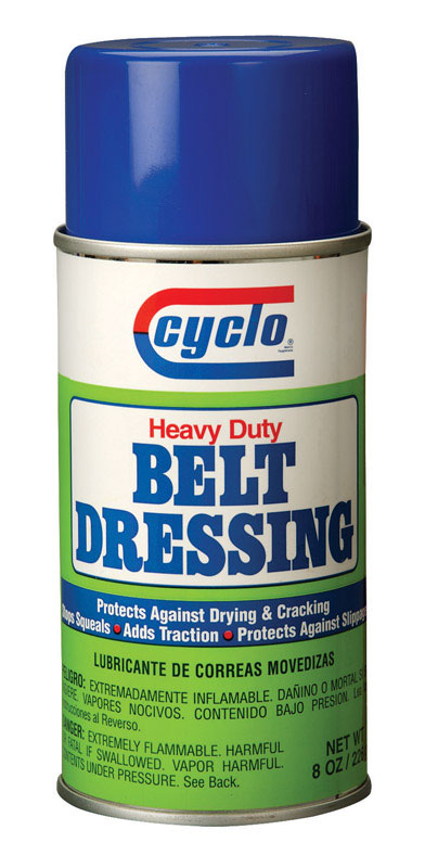 Emery Jensen Belt Dressing Conditioner in 8oz bottles, pack of 6, for conditioning and restoring belts.