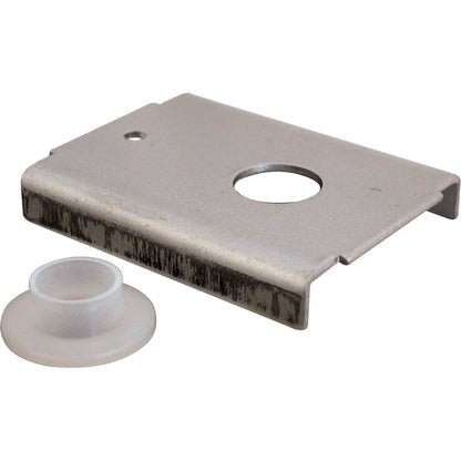 Emery Jensen bi-fold bypass part featuring a top bracket, measuring 1-3/8 inches, for use in door hardware systems.