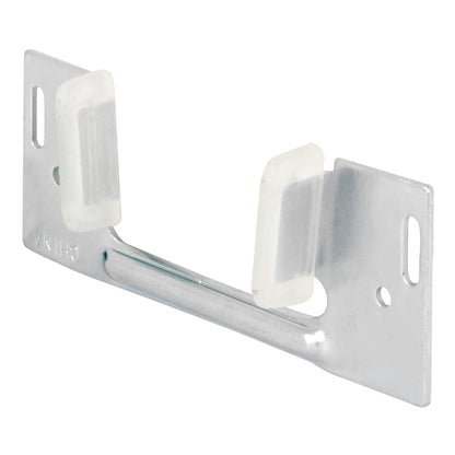 Emery Jensen bi-fold and bypass door jamb guide pocket bottom part, showing the black plastic component for door installation.