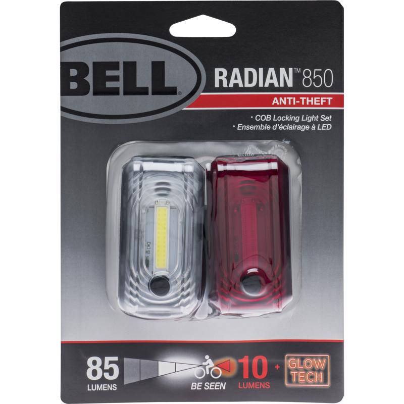 BICYCLE LGT SET Red/wht