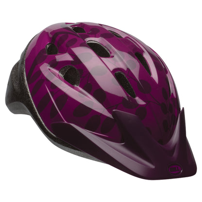 Emery Jensen women's bike safety helmet, suitable for ages 14 and up, with adjustable straps and ventilation for cycling safety.
