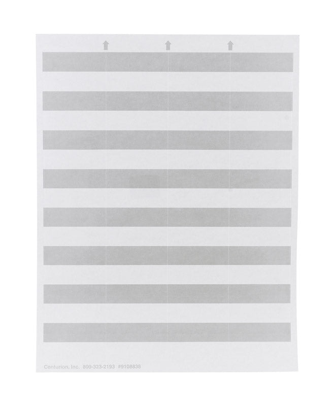 BIN TAGS GRY PAPER SHEET
