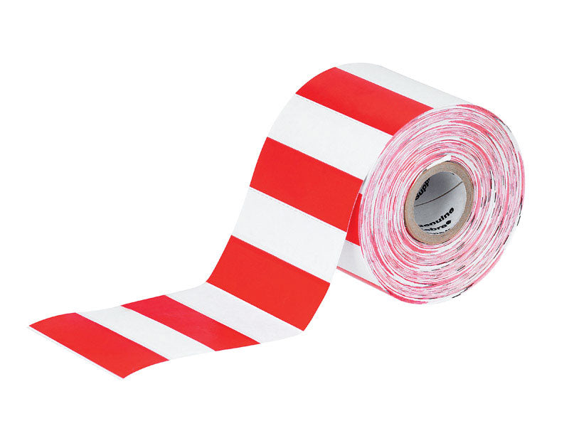 RED PAPER BIN TAGS ROLL - Pack of 6