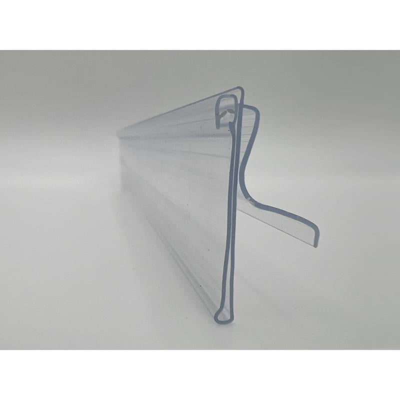 Emery Jensen Snap-in price holder for bin tags or back cards, 5/8 inch size, durable plastic construction.