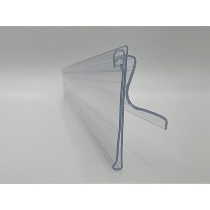 Emery Jensen Snap-in price holder for bin tags or back cards, 5/8 inch size, durable plastic construction.