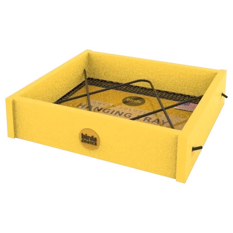 BRD FEEDER HNGNG TRY YLW - Pack of 4