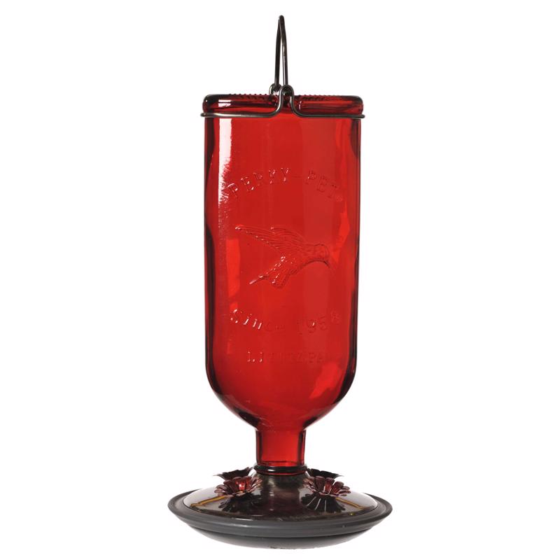 HB RED ANTIQUE BOTTLE - Pack of 2