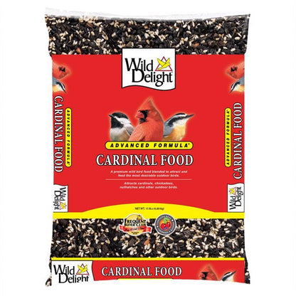 Emery Jensen bird seed cardinals 15-pound bag, high-quality bird food for attracting and feeding cardinals and wild birds.