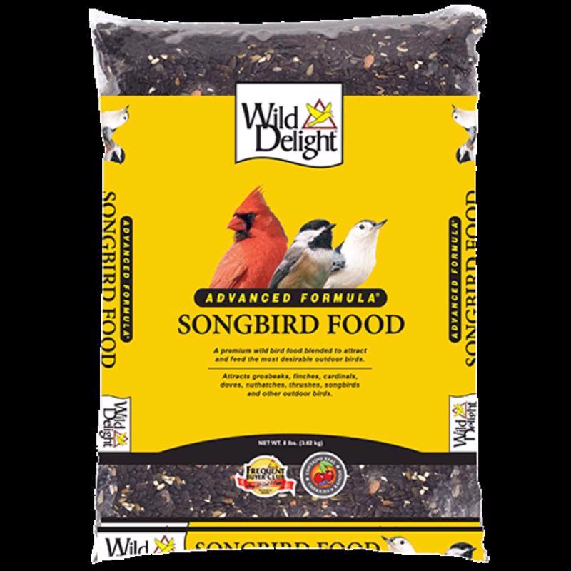 Emery Jensen Bird Seed for Songbirds, 8-pound bag, natural birdfood with mixed seeds for attracting songbirds.