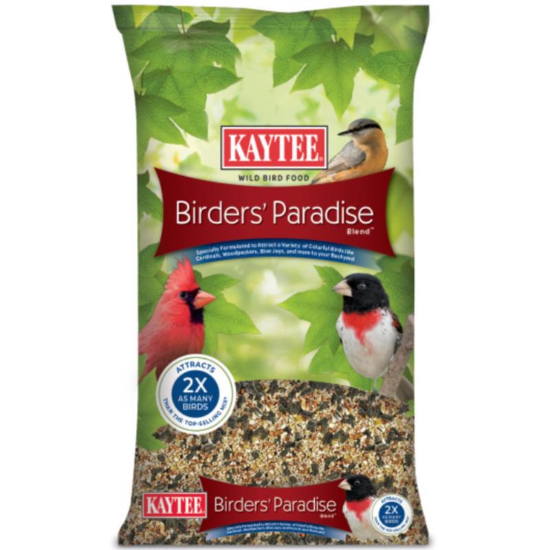 Emery Jensen bird seed in an 8-pound bag, designed for attracting and feeding wild birds effectively.