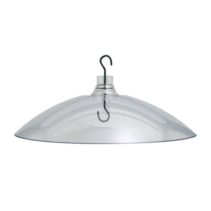 Clear baffle for birding accessories, 16-inch Emery Jensen birding accessory designed to deter birds from unwanted areas.