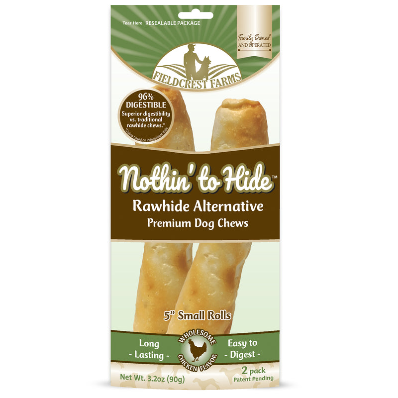Emery Jensen chicken dog treats, 5-inch chews, in a 2-pack, natural dog biscuits for healthy chewing and tasty reward.