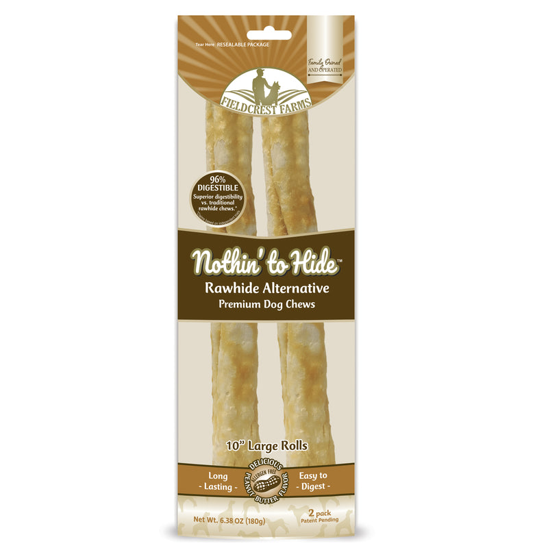 CHEWS DOG PNTBT10"2PK