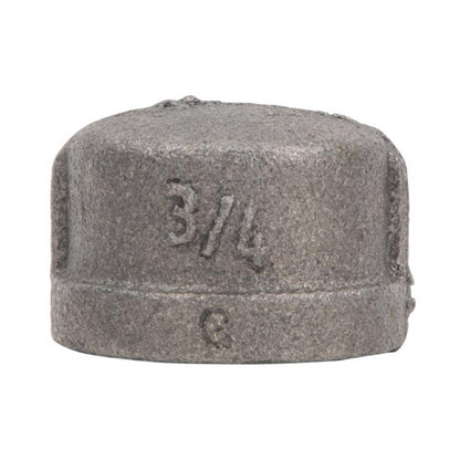 CAPS BLK 3/4" - Pack of 5