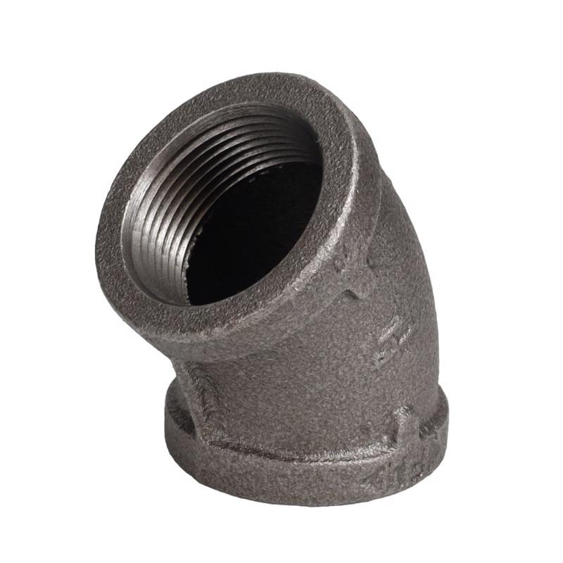 ELBOW 45DEG 1-1/4" BLACK
